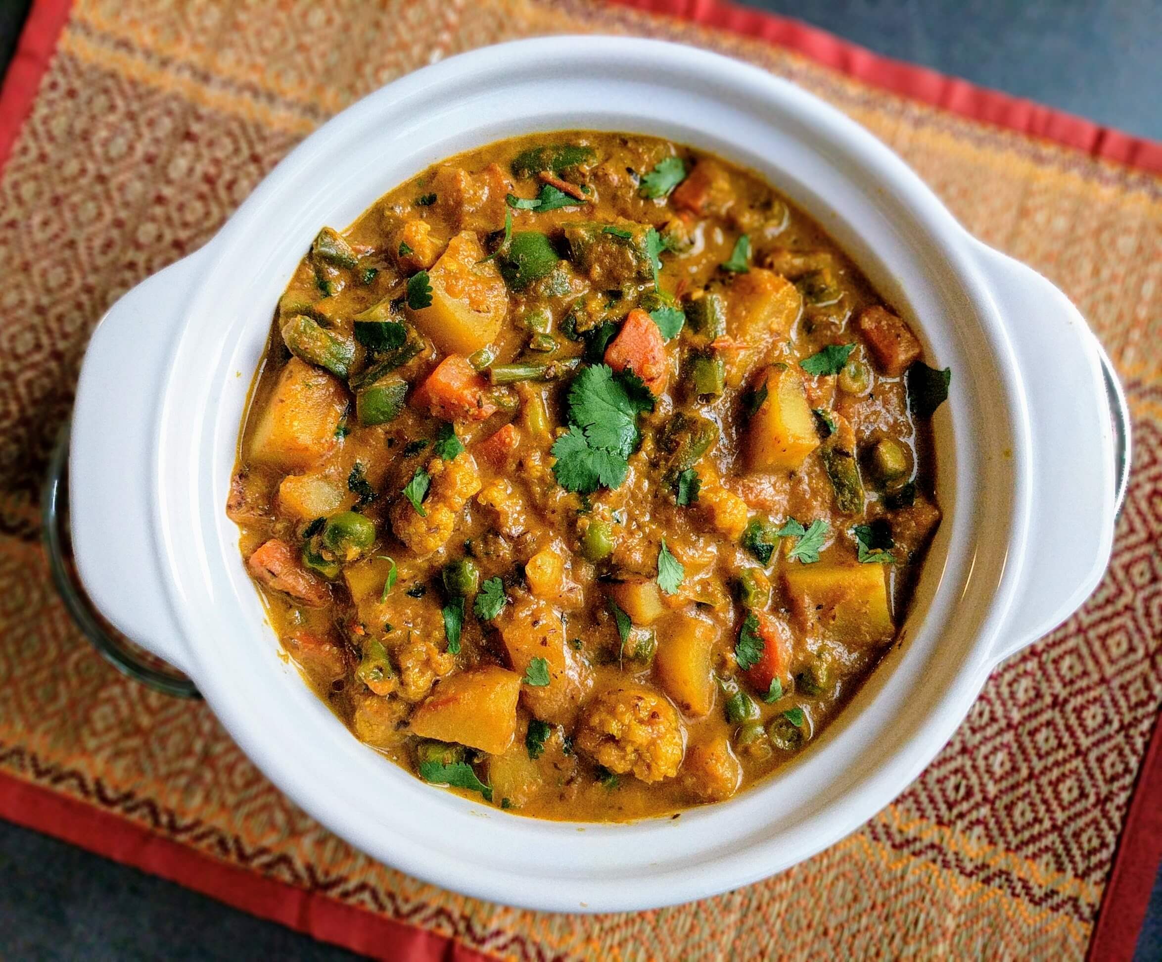 Mixed Vegetables Curry